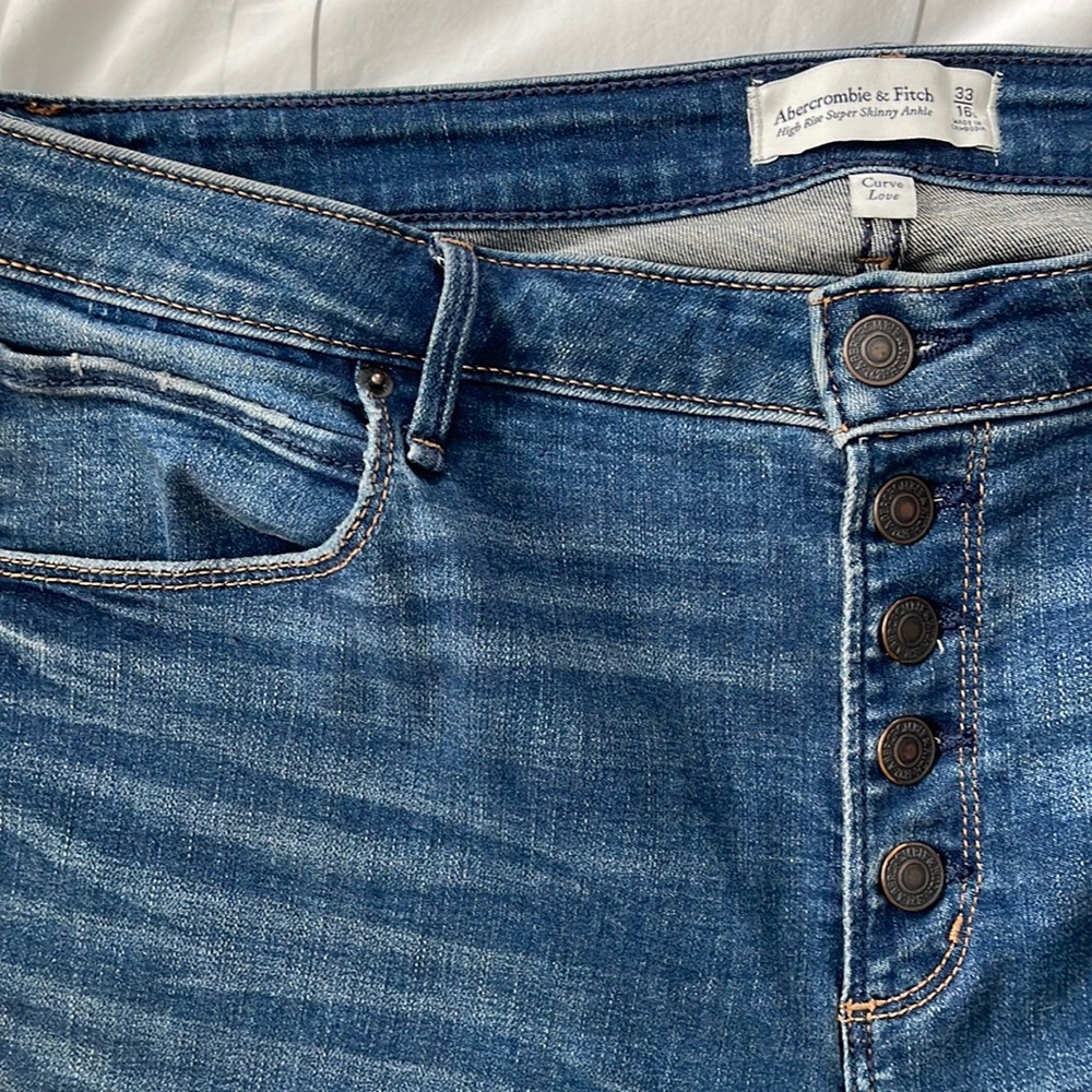 Abercrombie & Fitch Curve Love skinny jeans